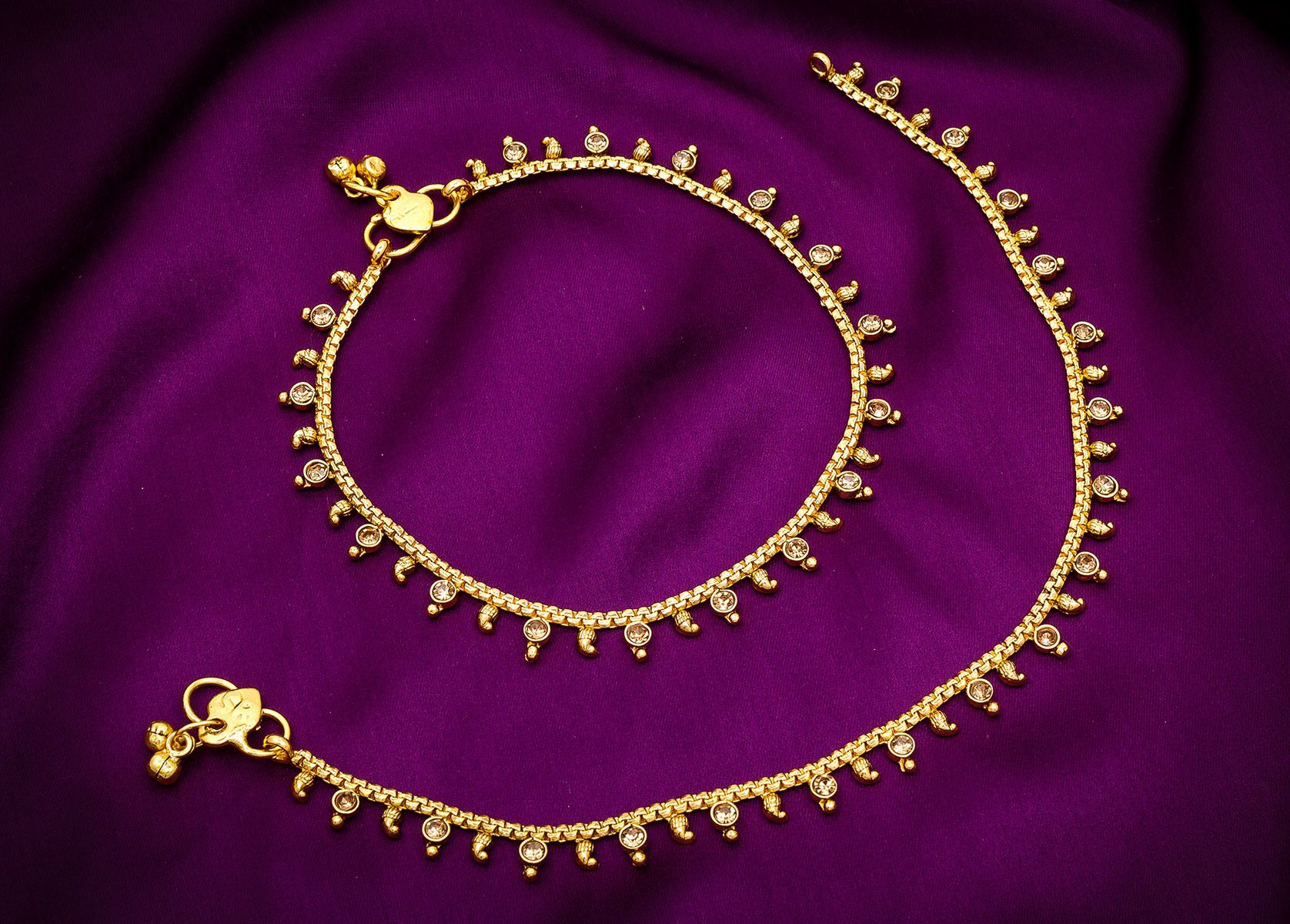 Gold Anklet (Payal)